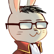 《兔兔公爵的極客酒窩》 logo
