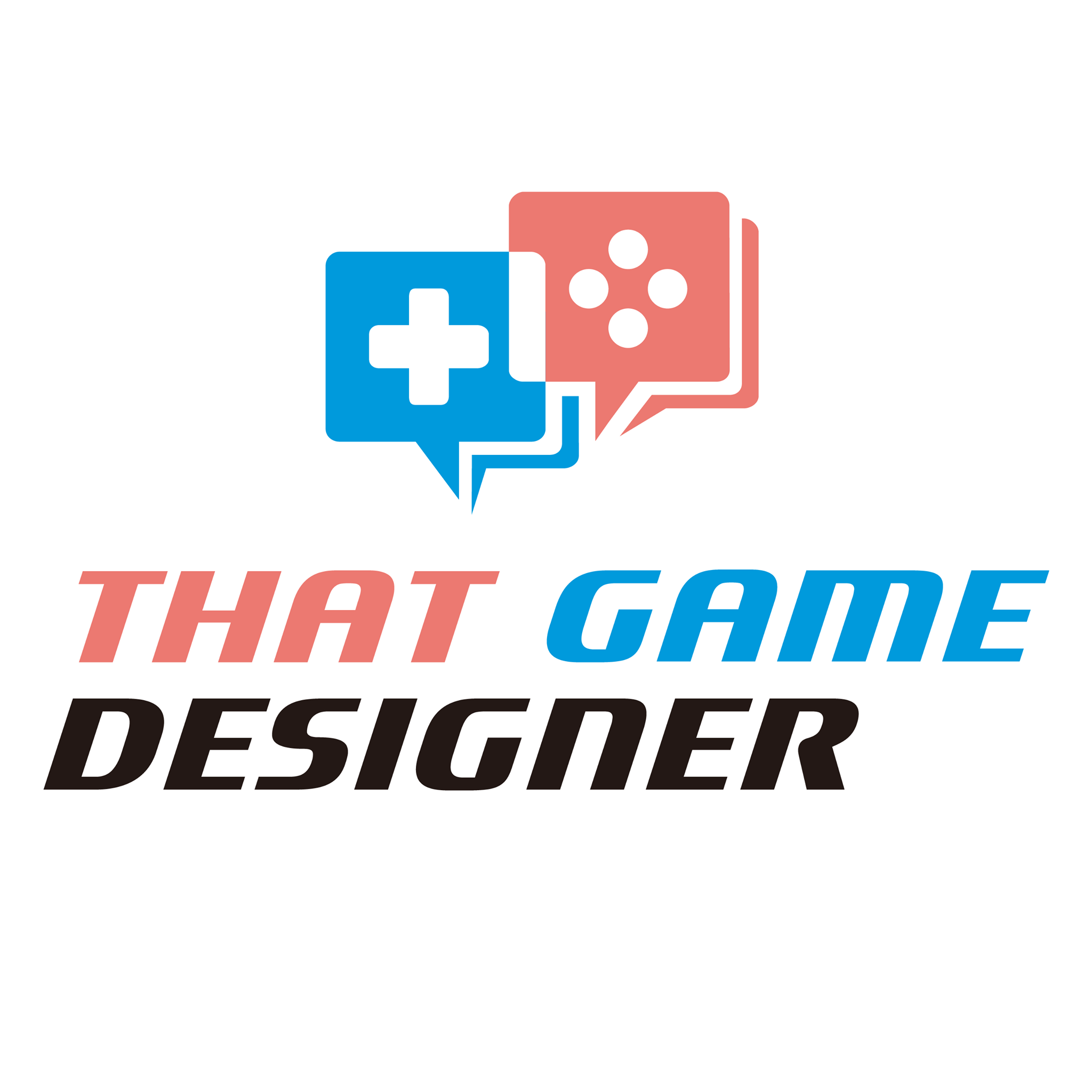 《THAT GAME DESIGNER - 遊戲設計師》 logo