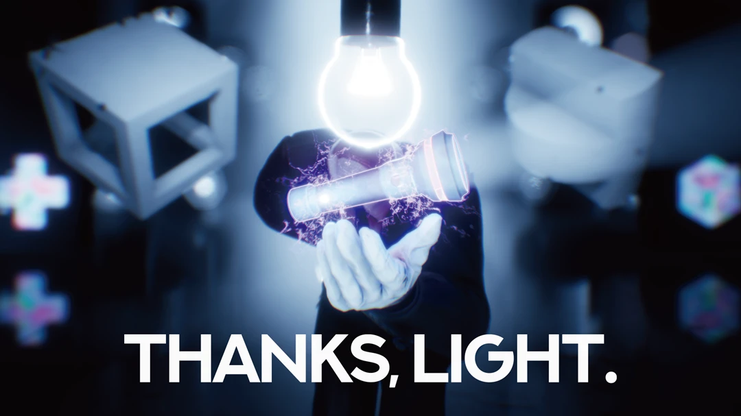 最新光影主題3D平台傳送門類解謎遊戲 《THANKS, LIGHT.》預定於2026年9月 在PlayStation®5 及 Steam推出！